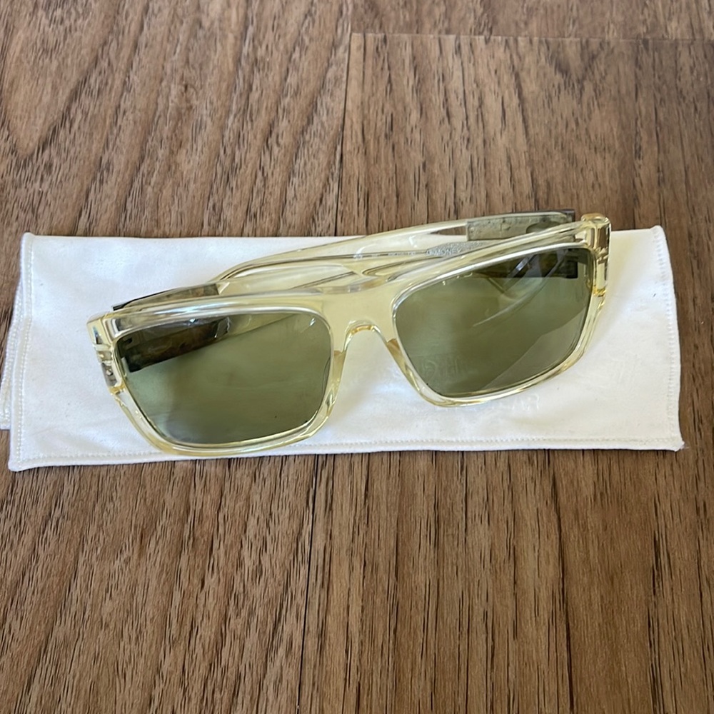 RARE White/Clear Chrome Hearts Sunglasses